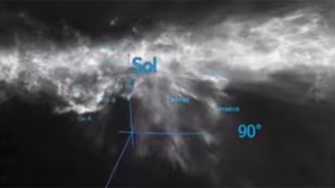 Largest ever 3D map of galaxy's cosmic dust made for enthusiasts to navigate (VIDEO)