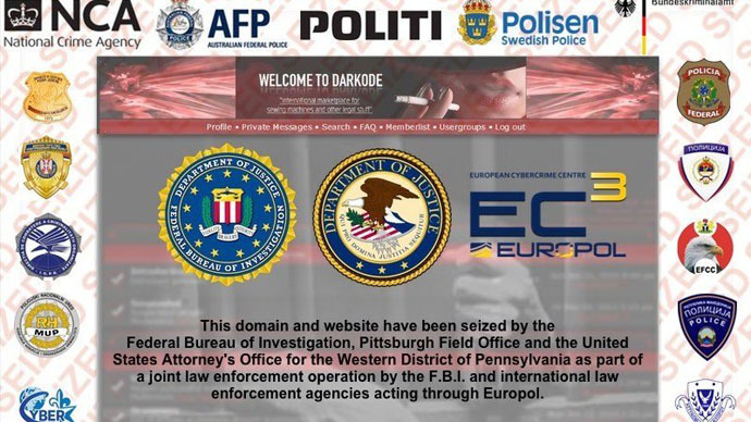 ’Darkode’ hacker forum shut down in int'l op,12 charged by US authorities