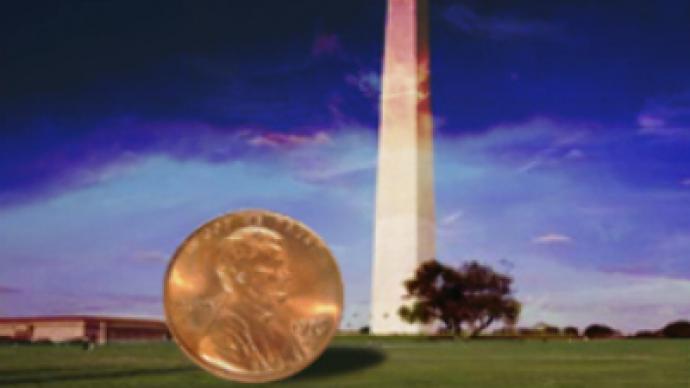 It must be raining cents in Washington