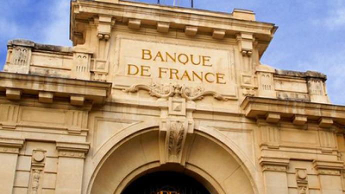 France to slide into recession says central bank