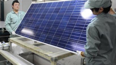 Europe beats trade war drums on China solar panel makers