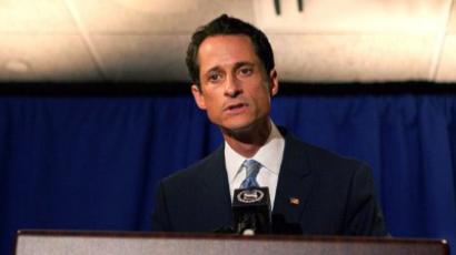 Weiner the frontrunner: Democrats back disgraced congressman in NYC mayoral race