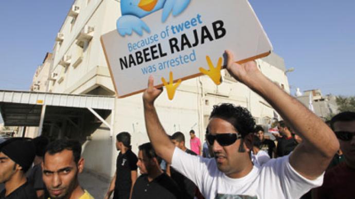 Bahrain imprisons leading rights activist over pro-democracy tweet