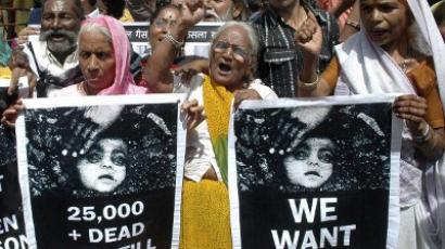 Bhopal victims stage own ‘Olympics’ to protest Dow sponsorship (VIDEO)