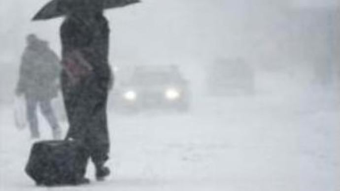 Blizzard hits Russian Far East 