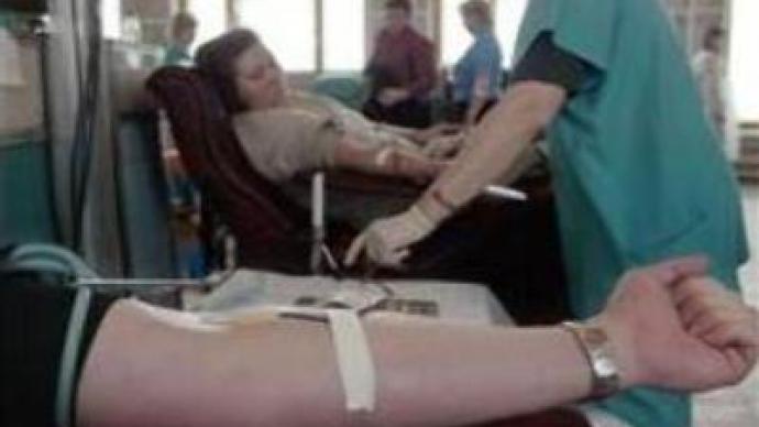 Blood transfusions in Russia continue through New Year break