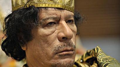 Gaddafi on TV as rebels claim he’s trapped