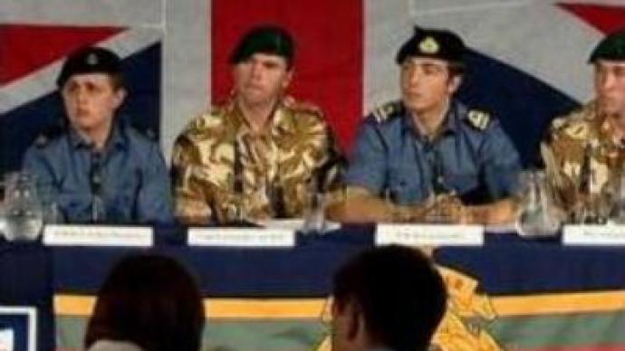 British navy crew detail Iranian treatment