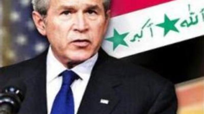 Bush counters criticism of Iraq war 