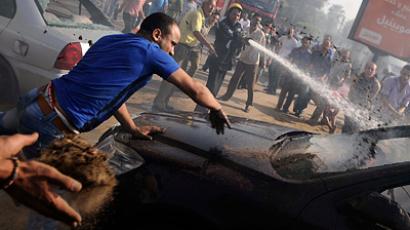 Clashes erupt on Egypt’s Tahrir Square, over 100 injured (VIDEO)