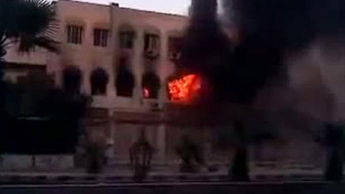 Syrian rebels attack government HQ in Damascus