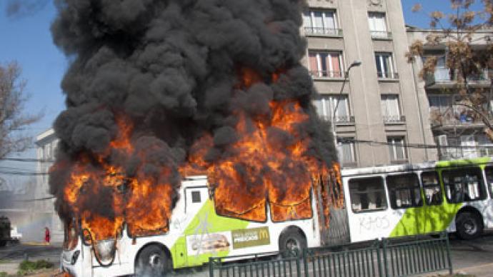 Thirst for knowledge: Crowds of students rage in Chile