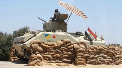 Egyptian helicopters assault Sinai Islamist bases