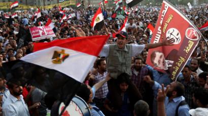 Revolution in the balance: Thousands on Tahrir await election results
