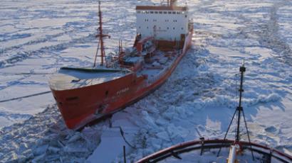 Russian tanker on mercy mission to ice-bound Alaskan town