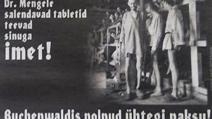 Estonian paper uses Buchenwald victims for slimming pills ad
