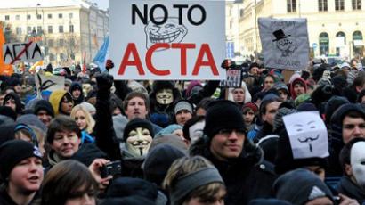Caught in the ACTA: Protests sweep Europe