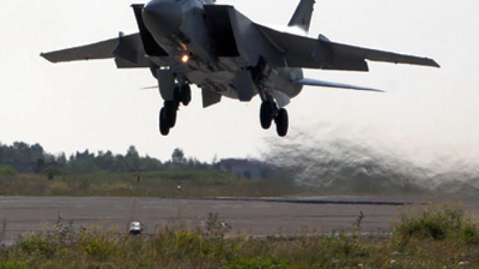 Fighter jet crashes in central Russia