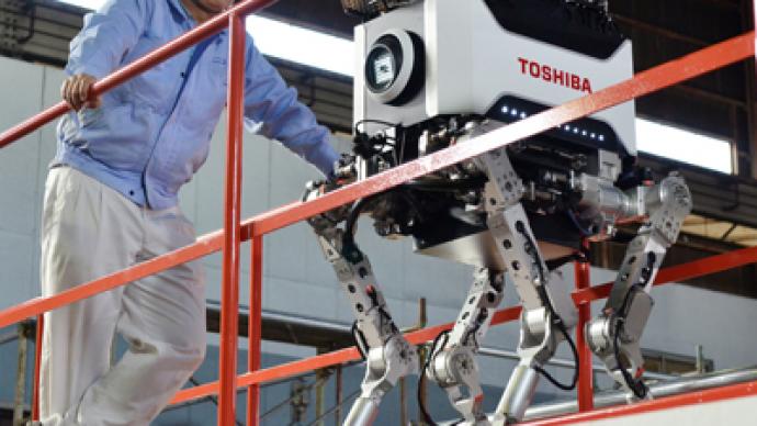 Toshiba launches radiation-proof robot to clean up Fukushima