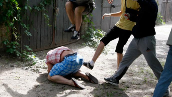 Came to fight: Ukraine’s LGBT leader beaten upon canceling gay parade
