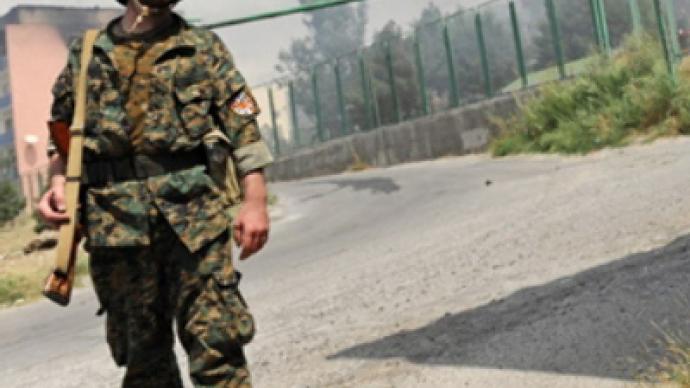 Georgians raise tension in conflict zone 