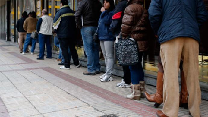 Greek jobless rate double that of Eurozone: Over 60% of young workers unemployed
