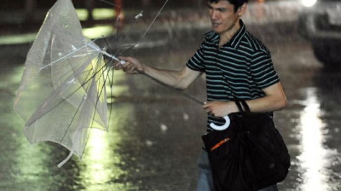 Powerful typhoon Guchol hits Japan