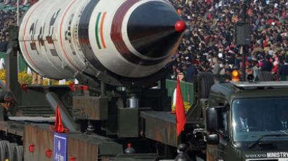 India boosts arsenal with nuclear-capable missile test (VIDEO)