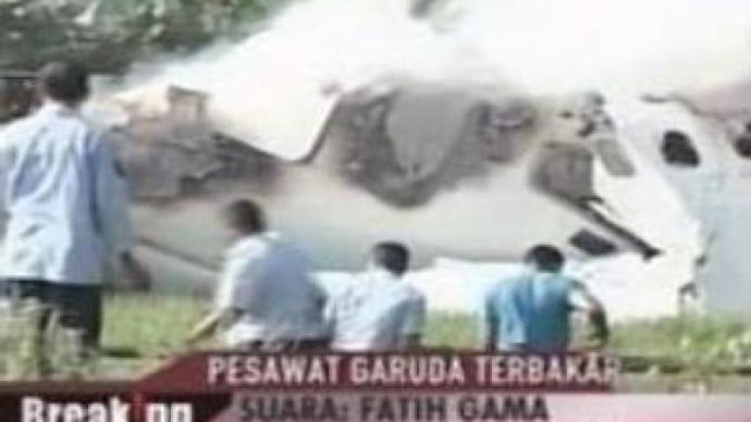 Indonesian plane crash: 23 dead, 115 survive