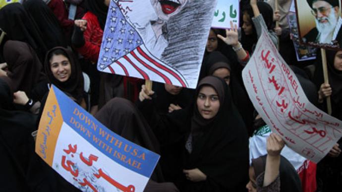 Iranians burn American flags, chant 'death to US' to mark embassy seizure