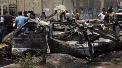 8 killed, dozens wounded in string of attacks on Baghdad Shiite neighborhoods (VIDEO)
