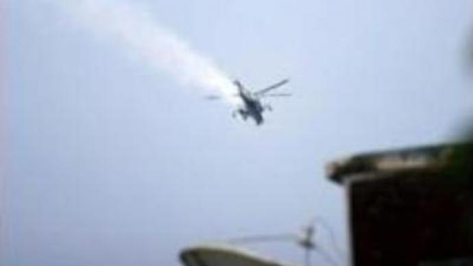 Islamic militants shoot down helicopter gunship in Somalia