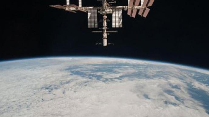 ISS becomes crowded