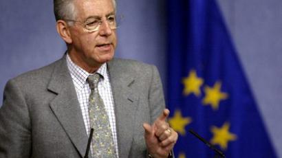 Italian PM Mario Monti steps down
