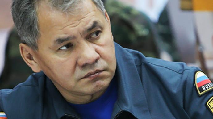 First case I remember of natural disaster leading to such man-made catastrophe - Shoigu