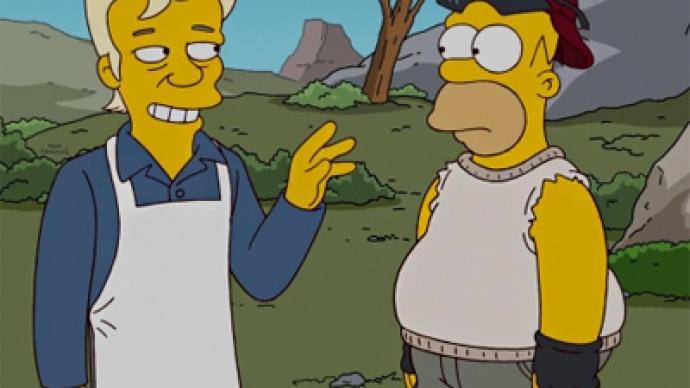 Meet Homer Simpson’s new neighbor: Julian Assange