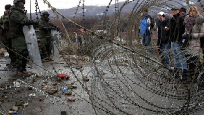 Kosovan Serbs to road-block border deal