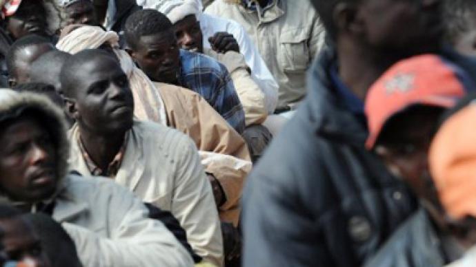 Black migrants barred from fleeing Libya