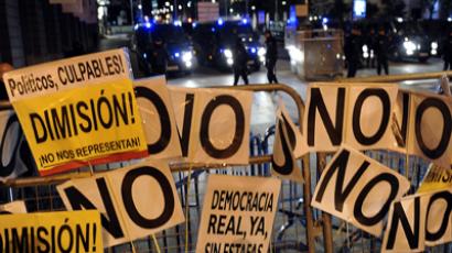 Portuguese protest ‘mourns’ Merkel as German chancellor makes pro-austerity visit