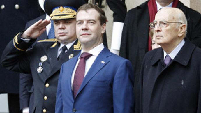 From Russia to Rome: Medvedev to meet Pope on official visit