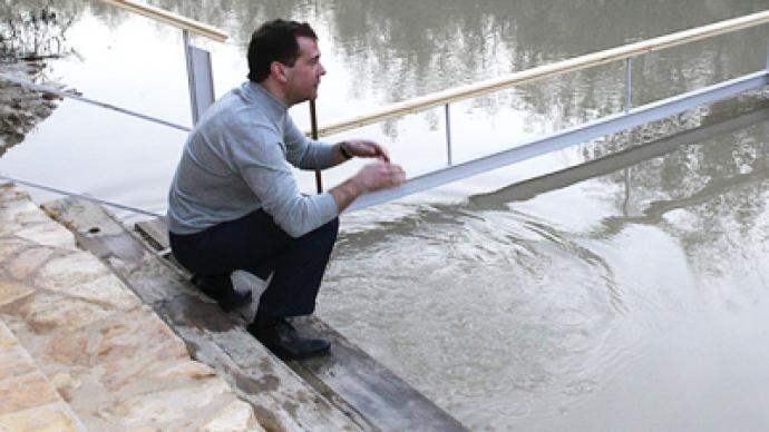 Medvedev stepped into the same river thrice