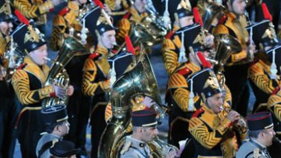Military bands kick off Spasskaya Tower festival on Red Square (VIDEO, PHOTOS)