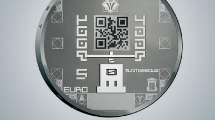 Netherlands mint scannable coins