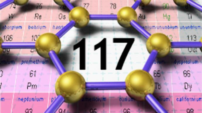 New chemical element to be synthesized in Russia
