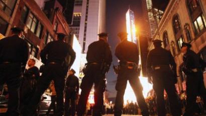 OWS angry with heavy-handed cops