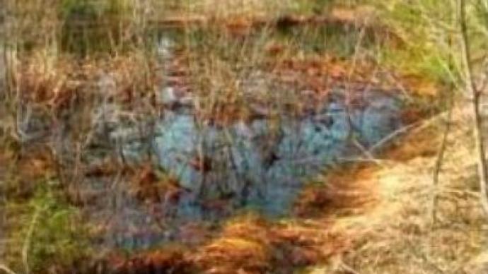 OIl spill contaminates Sakhalin river