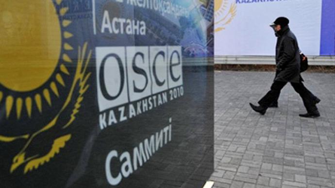 OSCE summit kicks off in Kazakhstan