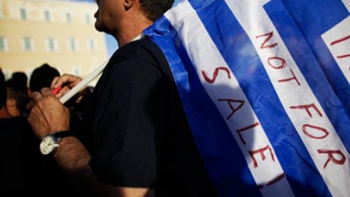 Greeks protest against rescue, call for jobs