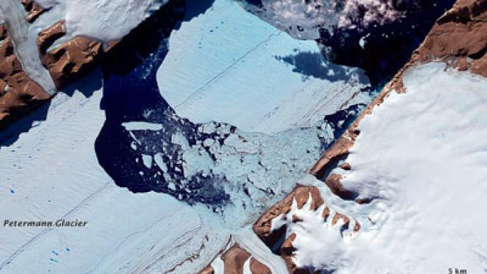 Berg blockage? Massive iceberg could thwart sea navigation