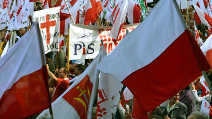 ‘Wake up, Poland!’: Thousands take to streets in Warsaw for antigovernment protest